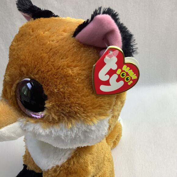 Ty Beanie Boo Slick the Fox - NWT - 10" Plush Beanie Boo - Picture 3 of 7